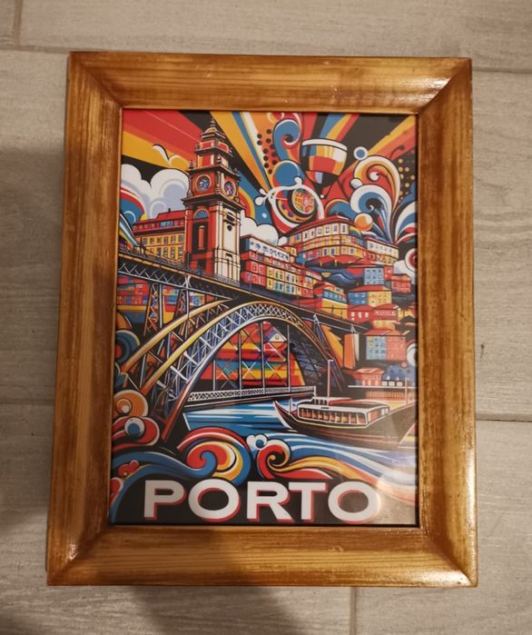 Quadro Decorativo cidade Porto