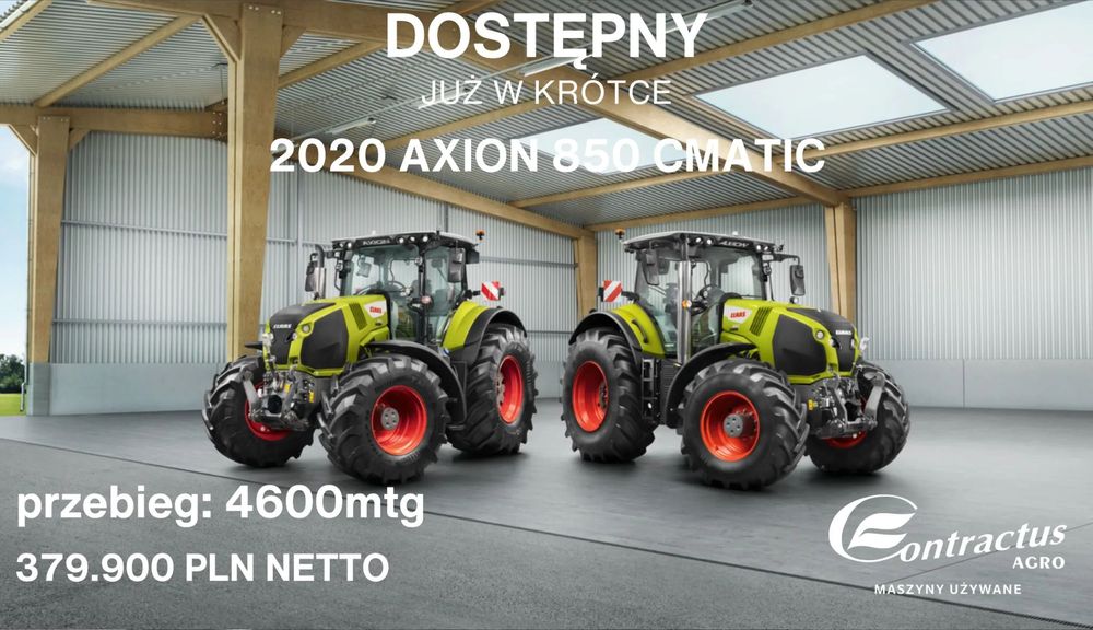 Claas AXION 850 CMATIC