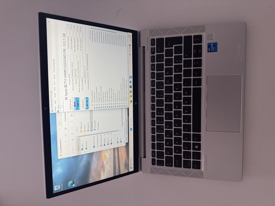 HP EliteBook 830 G8 i7 | 16 GB RAM | SSD 512 GB | Como Novo