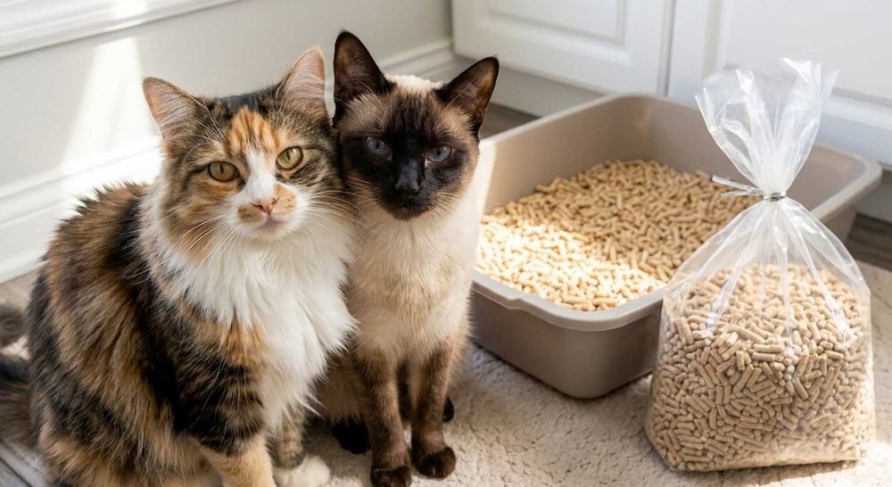 Наповнювач для лотка  котячий лоток туалет