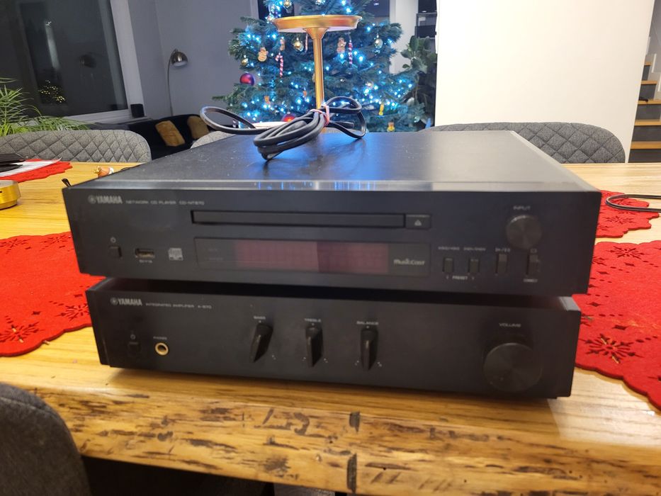 Yamaha pianocraft wieża wzmacniacz subwoofer głośniki