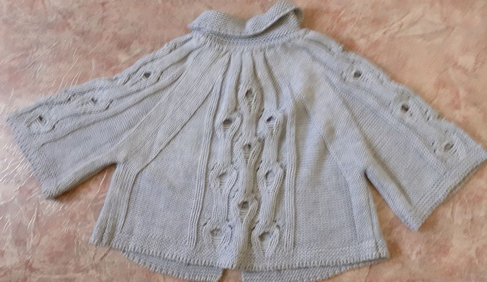 Боллеро вязанная