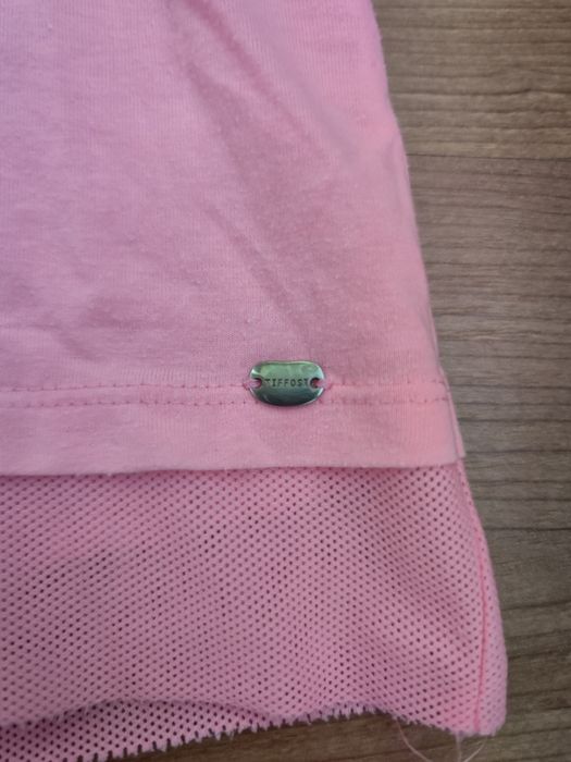 T-shirt rosa de mna da Tiffosi