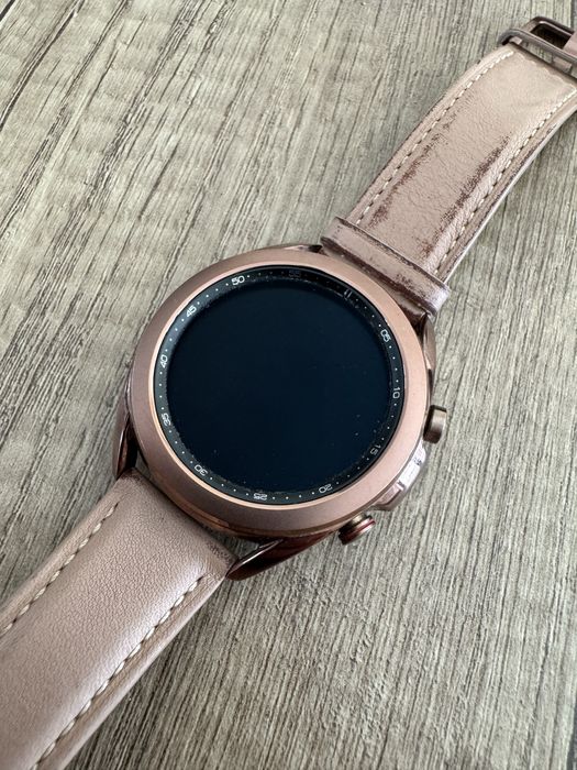 Samsung Galaxy Watch 3 - różowy/rose gold smartwatch