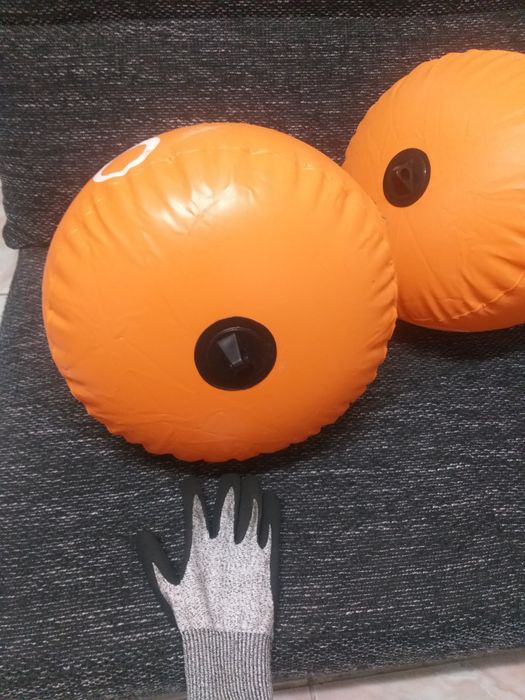 2 bóias de mergulho/caça subamarina