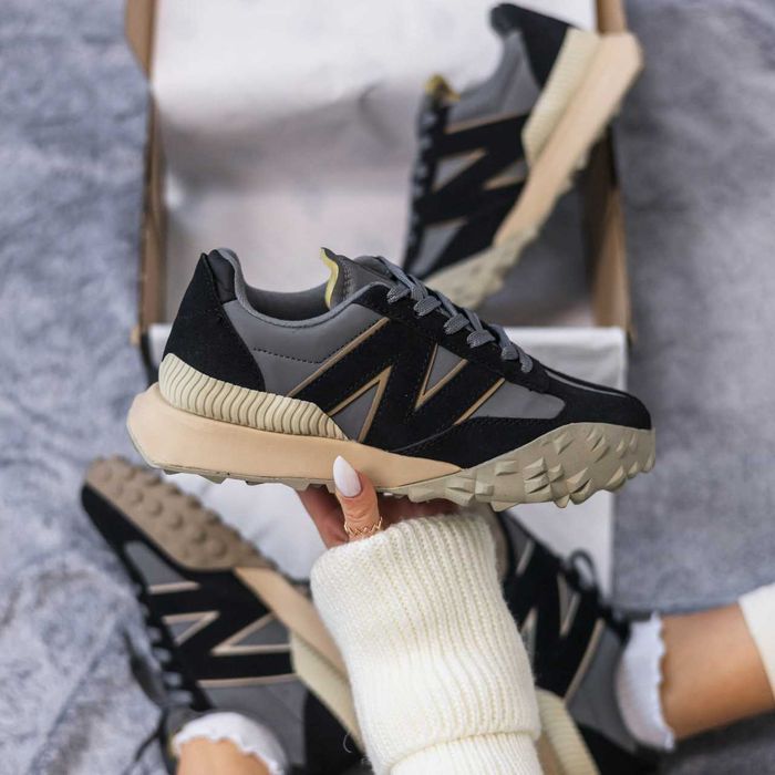 Кросівки New Balance XC-72 Black/Grey/Beige premium