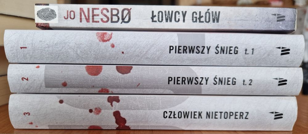 Jo Nesbo zestaw kryminałów Harry Hole