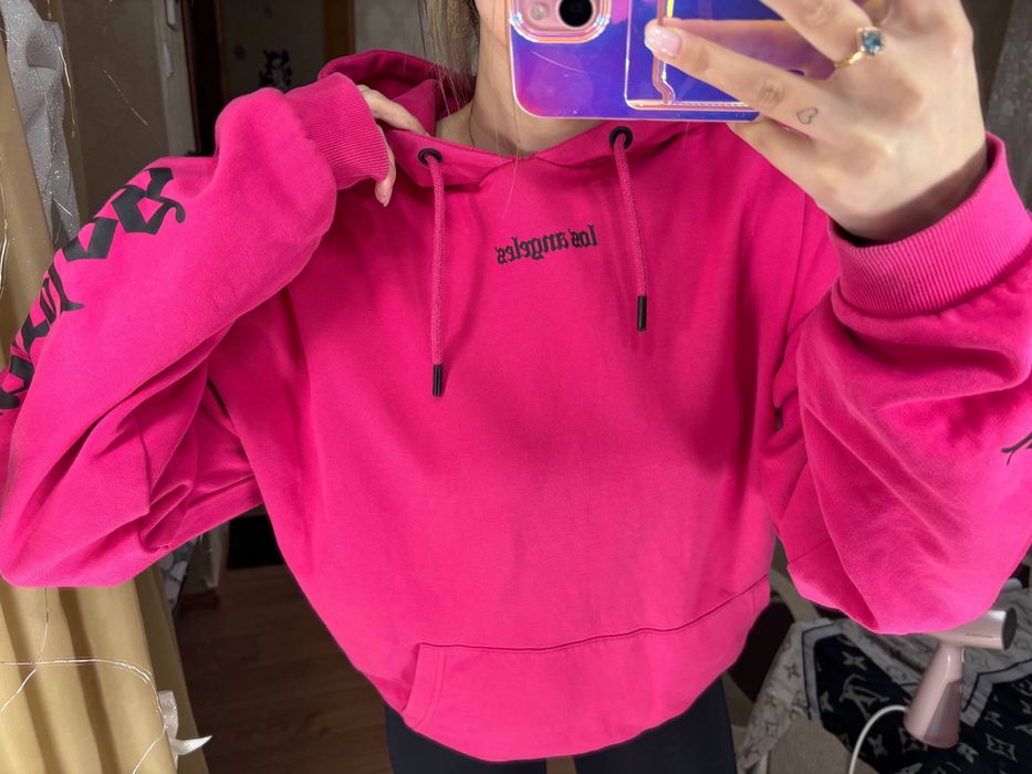 Худі рожеве тепле