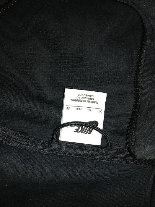 Nike Tech Fleece чоловічий чорний із сірим розмір М