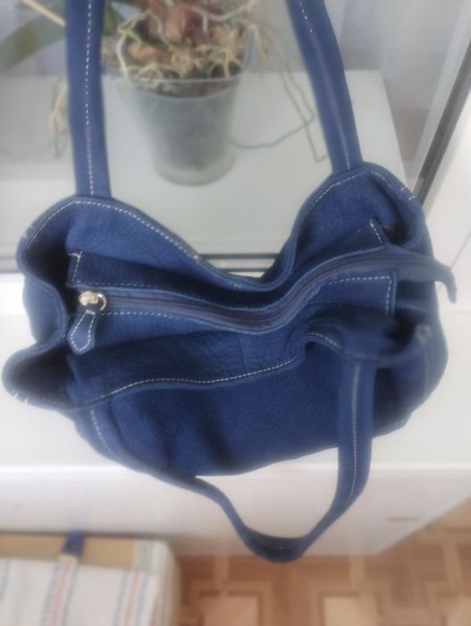Сумка женская синяя Италия