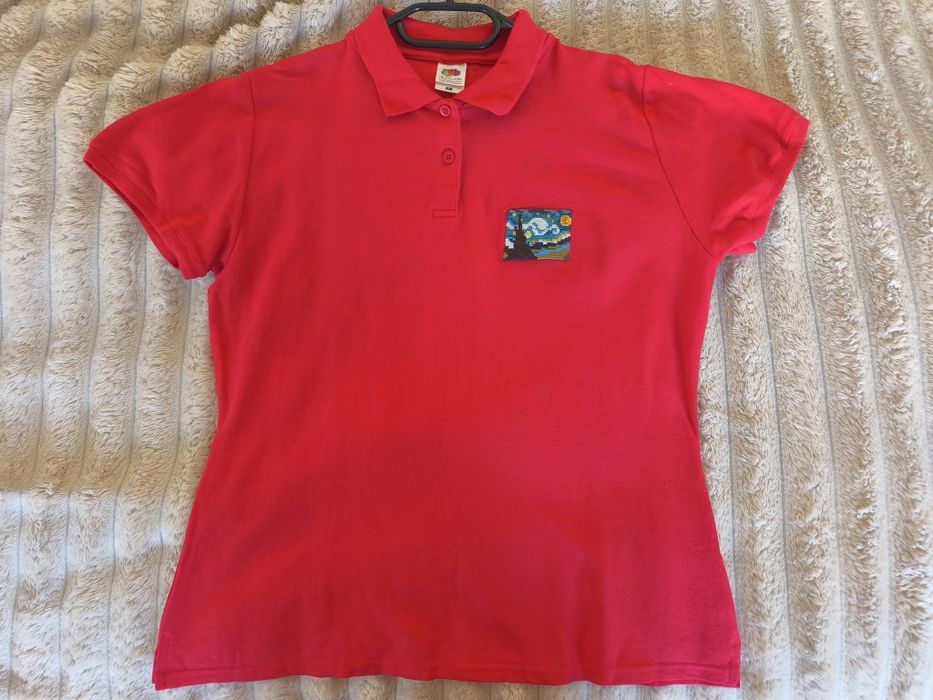 Ręcznie haftowana koszulka