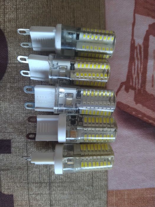 10 Lâmpadas Led G9 luz branca 4w