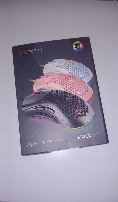 Mars Gaming MMEXP - 32000 dpi - Rosa