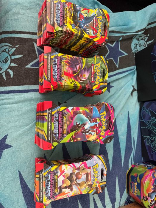 Pokemon Tcg Phantasmal Flames Sleeved Booster