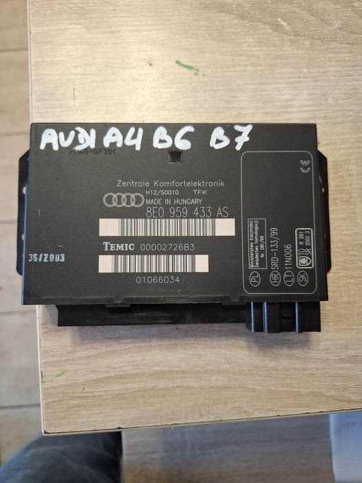 Audi A4 B6 B7 Moduł Komfortu 433AS