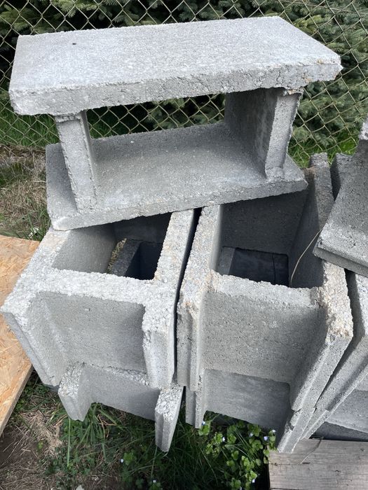 Nowy pustak szalunkowy betonowy PS-25 25/25/50