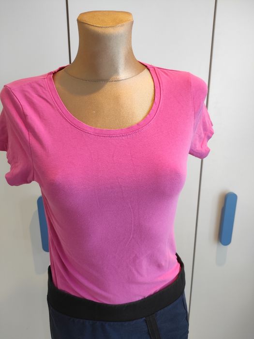 Różowy t-shirt Cubus