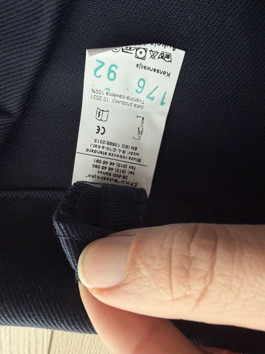 Bluza robocza Buksan Łyko 176 / 92, górnicza, drelichowa, bhp