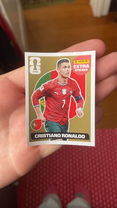Cromo Cristiano Ronaldo Legend Gold