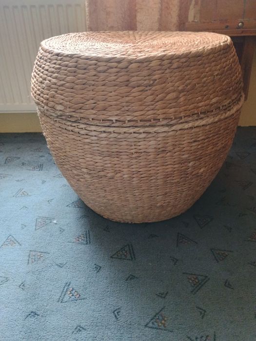 Duży Kosz Wiklinowy