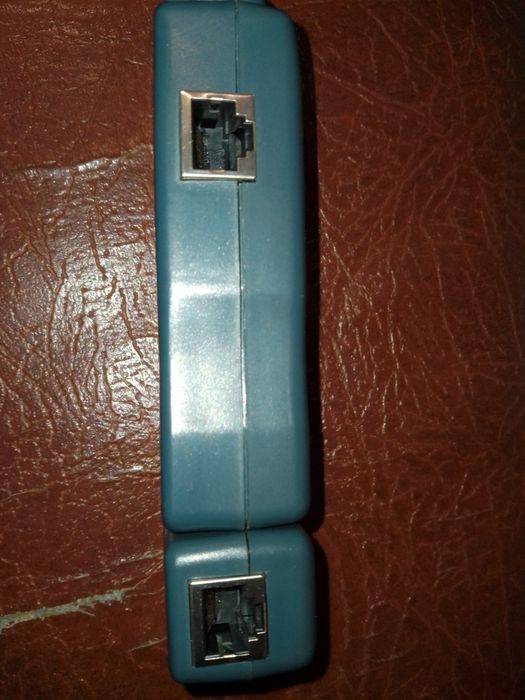 Прилад Gembird для перевірки кабелів USB і LAN (витая пара)