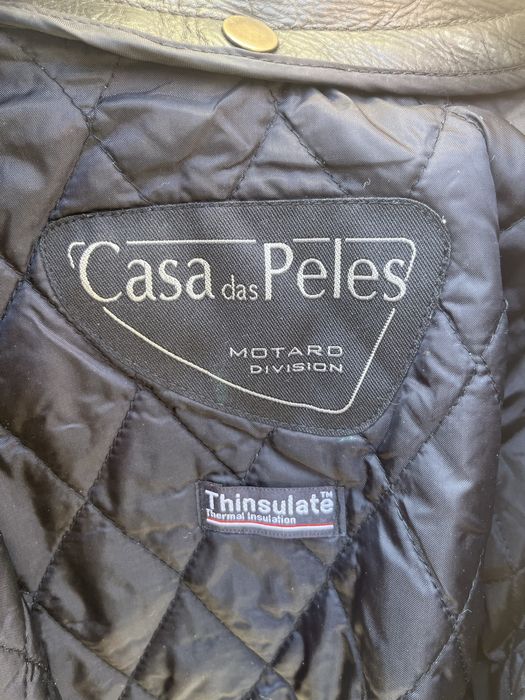 Casaco de moto casa das peles