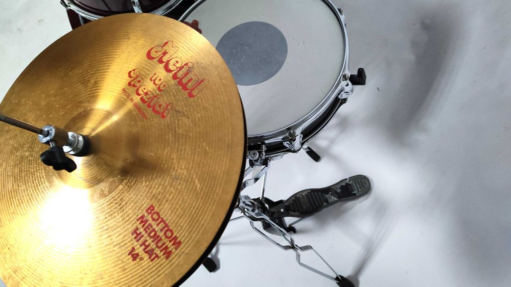 Perkusja Pearl Export - zestaw 12,13,16,22" -Komplet talerzy+hardware