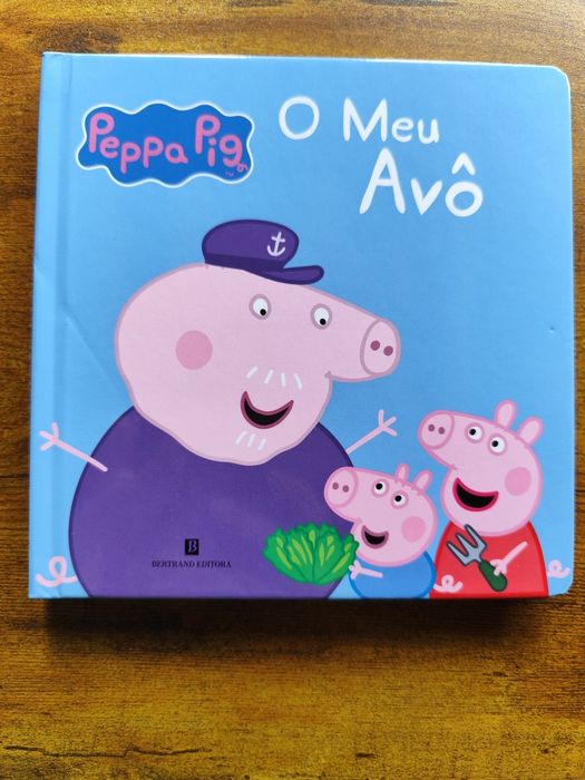 Livro infantil da Peppa "O meu avô"