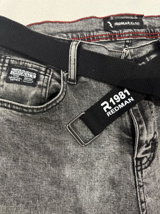 Джинсы джинси REDMAN чоловічі мужские w30 сірі штани брюки