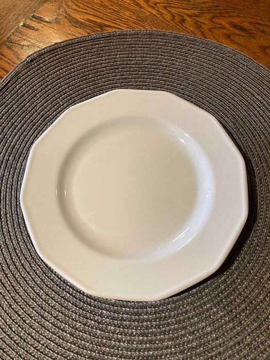 Talerzyk deserowy 19 cm porcelana - 10 sztuk