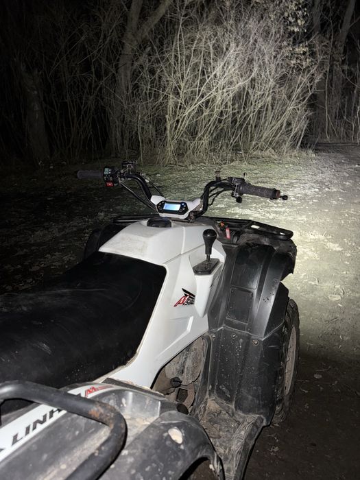 Квадроцикл Linhai 150 ATV потужні LED фари ідеальний для лісу