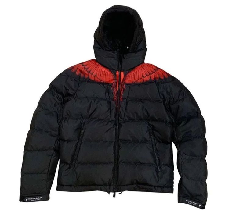 Зимовий пуховик Marcelo Burlon