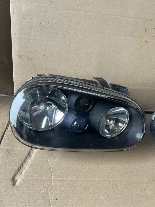 Фари тюнінг Гольф 4 Golf 4 лінза оригінал