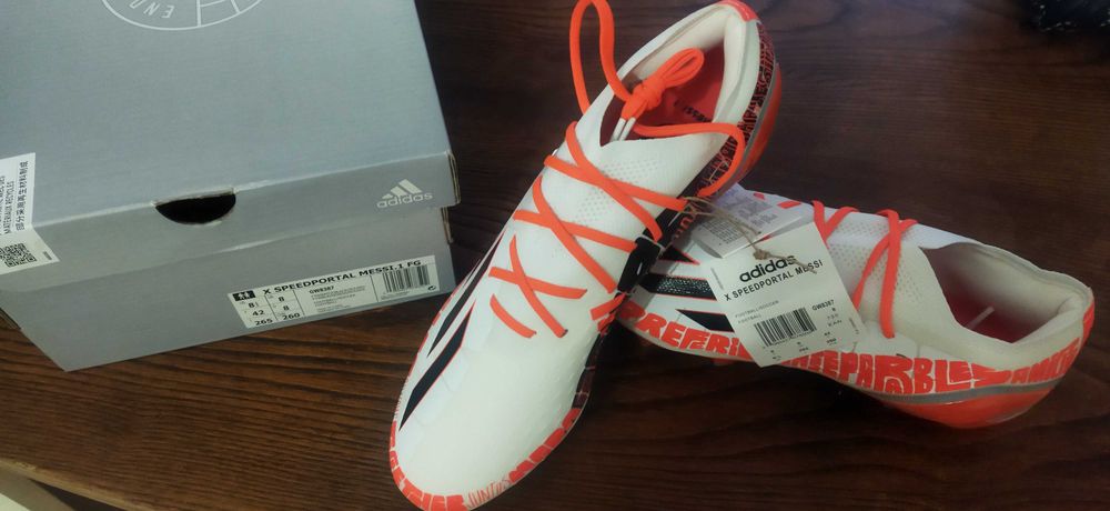 Chuteiras Adidas X SPEEDPORTAL MESSI  .1  FG  ELITE  nº42 NOVAS