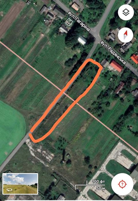 Земельна ділянка під забудову Грушвиця Перша