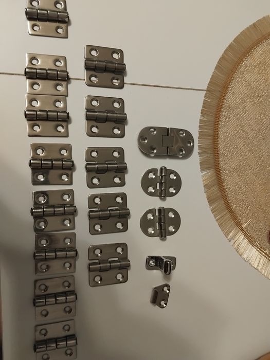 Zawiasy nierdzewne mix