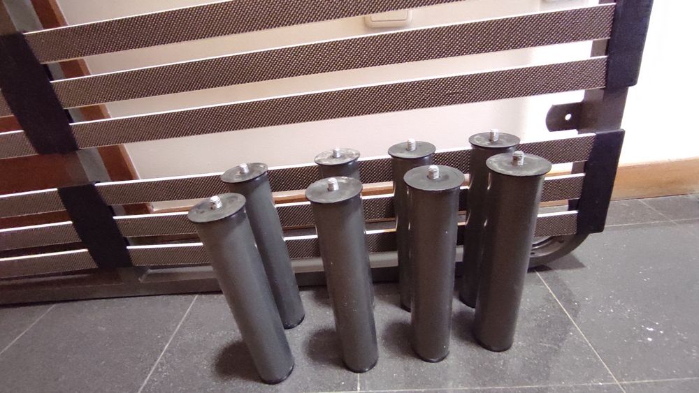 Estrado metálico novo 160x200 cm – resistente e confortável