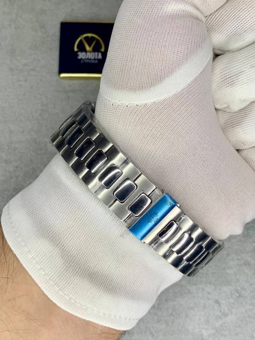 Годинник Patek Philippe Nautilus 40мм зелений. Швейцарские часы зеленый цифер Патек