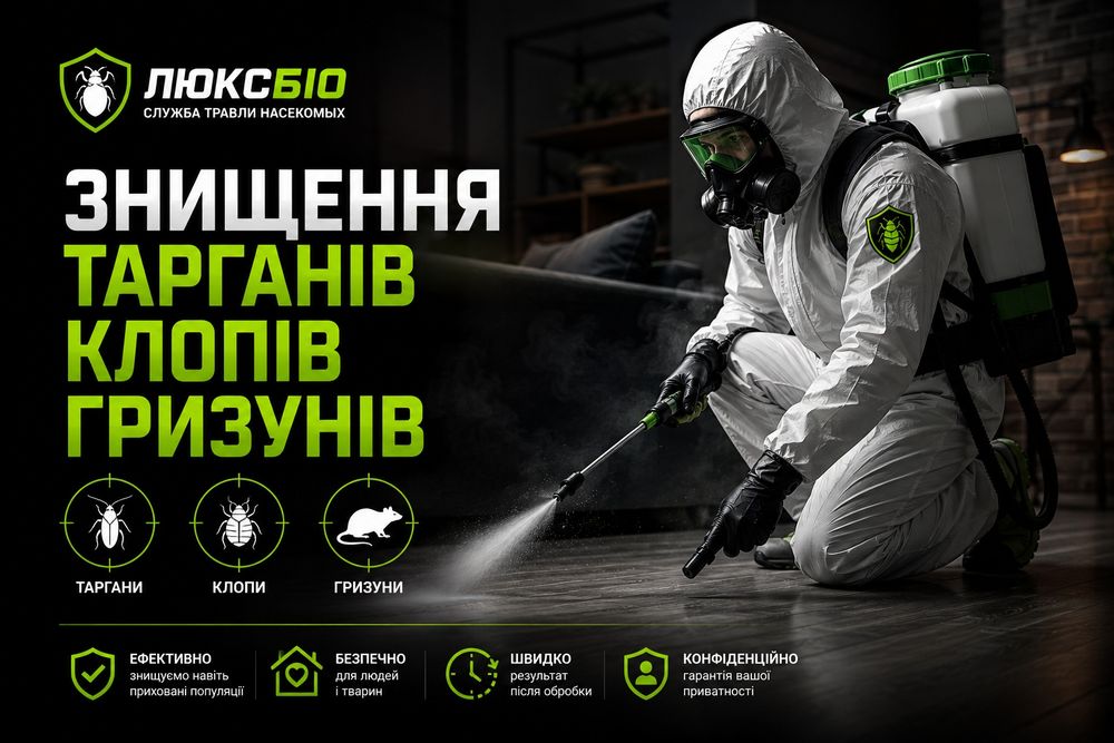 вывести ТАРАКАНОВ клопов БЛОХ