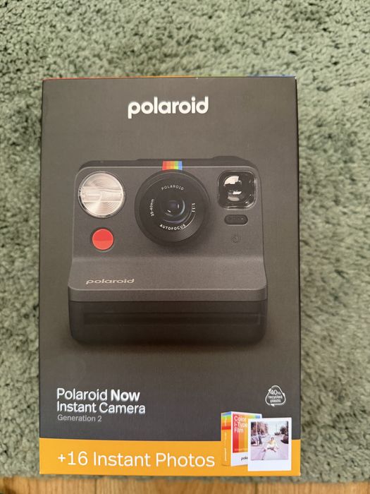 Máquina Fotográfica Instantânea Polaroid Now Generation 2 - Preta