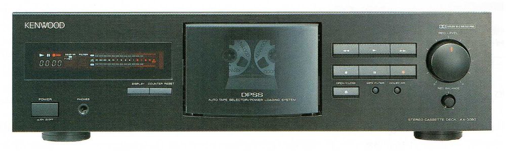 Kenwood KX 3080 cassete deck