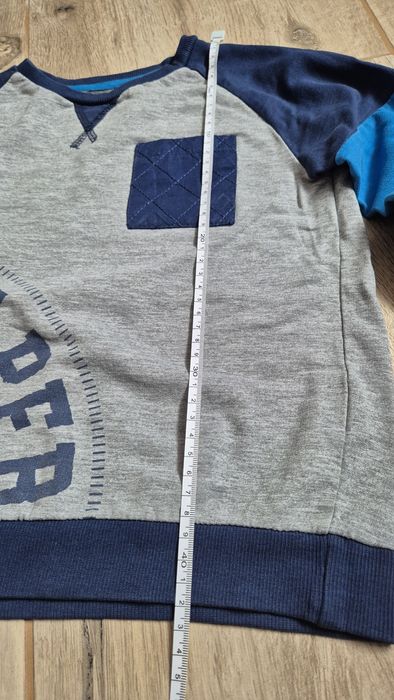 Bluza Club Cool szaro niebieska, r.110