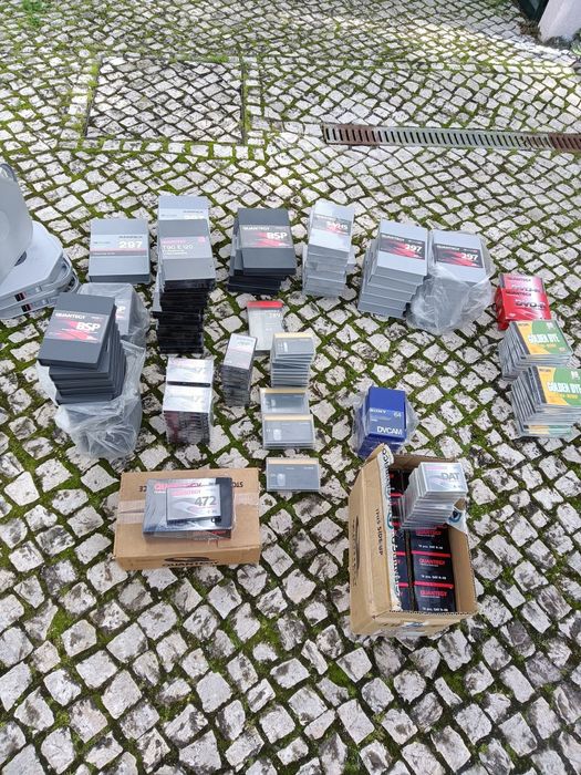 Cassetes e bobines de video AMPEX QUANTEGY