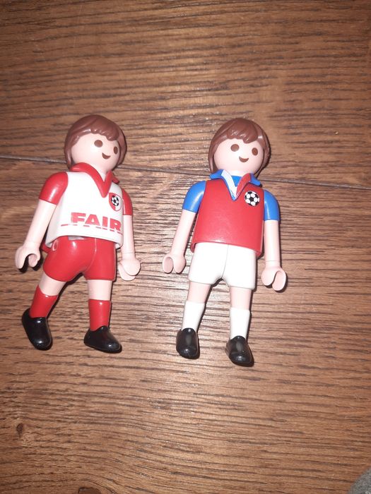 2 ludziki piłkarzyki playmobil