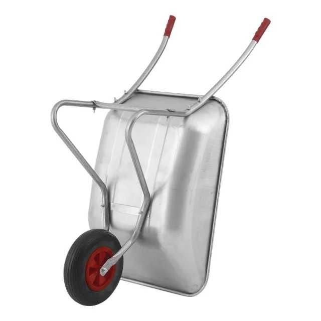 Taczka z kołem pneumatycznym – 65L, udźwig 85 kg, do ogrodu!