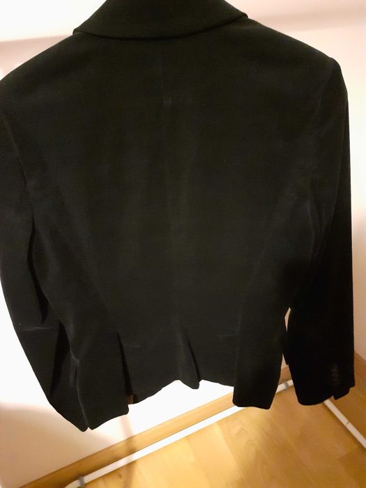 Casaco preto bombazine Zara M