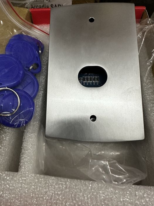 RFID-клавіатура контролю доступу до дверей 125 кГц, металевий корпус