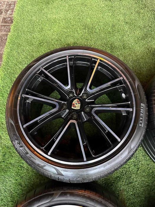 Jantes 21" Originais Porsche Panamera Exclusive 971 5x130 com pneus