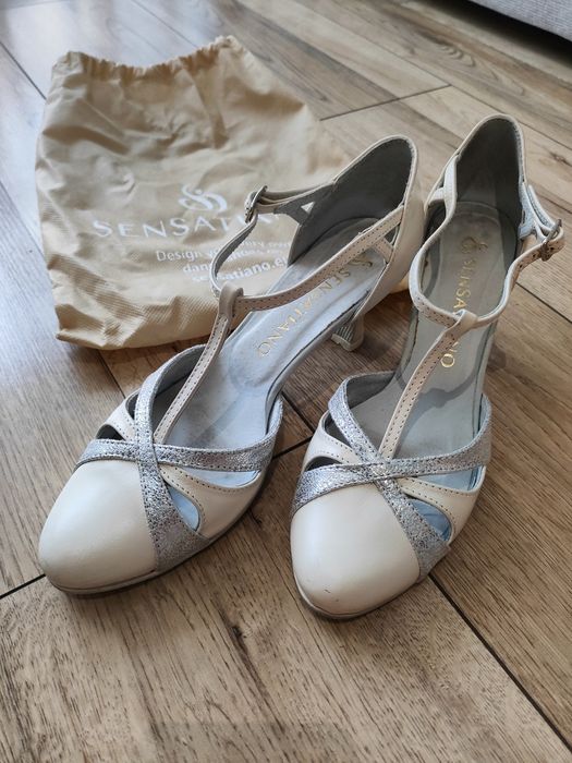 Buty ślubne taneczne Sensatiano 38