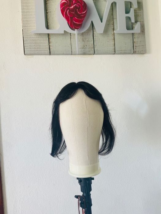 Cabelo humano Cobre Topo com tic tac